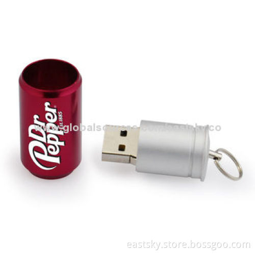 Can Style USB Flash Drive, ESU-T13, Supports Plug-and-play Function, No External Power Supply Needed